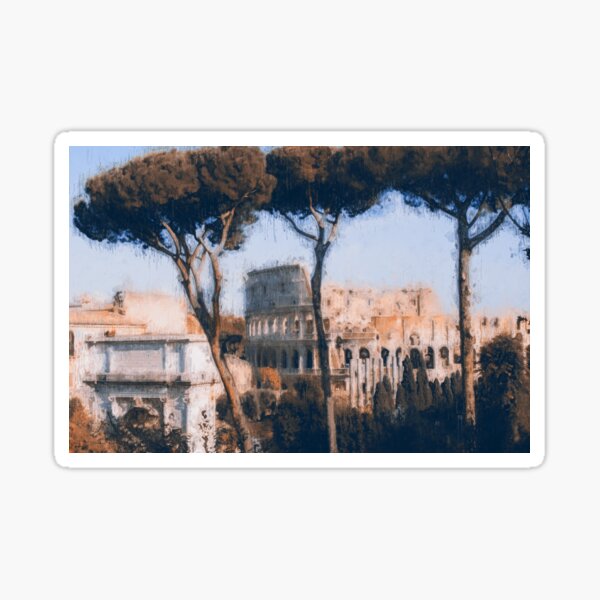 Item preview, Colosseum, Rome designed and sold by AM FineArtPrints.