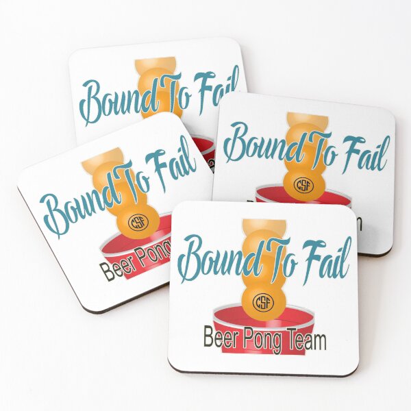 Item preview, Bound To Fail - Beer Pong Team designed and sold by crazy-s-factory.