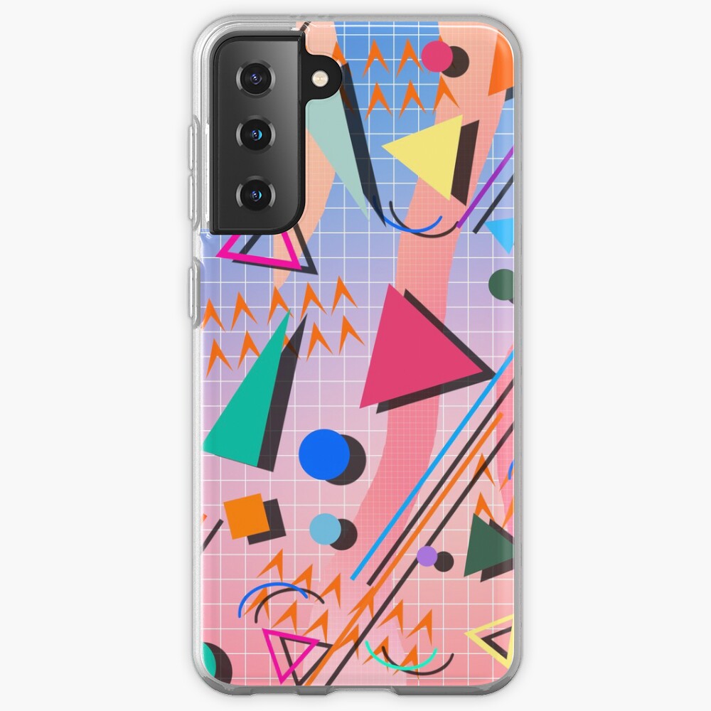 80s pop retro pattern 2 Samsung Galaxy Phone Case