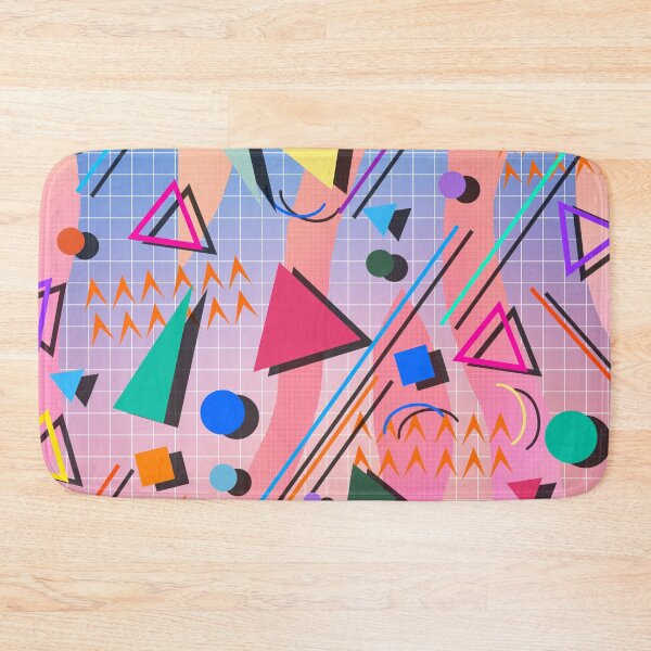 Item preview, 80s pop retro pattern 2 designed and sold by mikath.