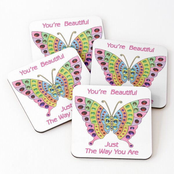Item preview, Jeweled Butterfly Repeat Pattern with Pink Background designed and sold by Sharon Schwalbe.