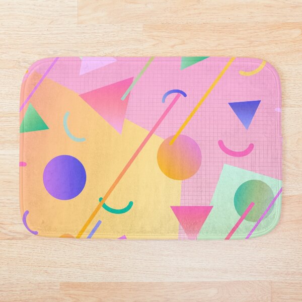 Item preview, 80s pop retro memphis PINK designed and sold by mikath.