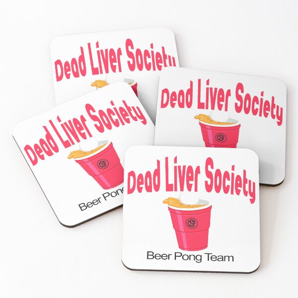 Item preview, Dead Liver Society - Beer Pong Team designed and sold by crazy-s-factory.