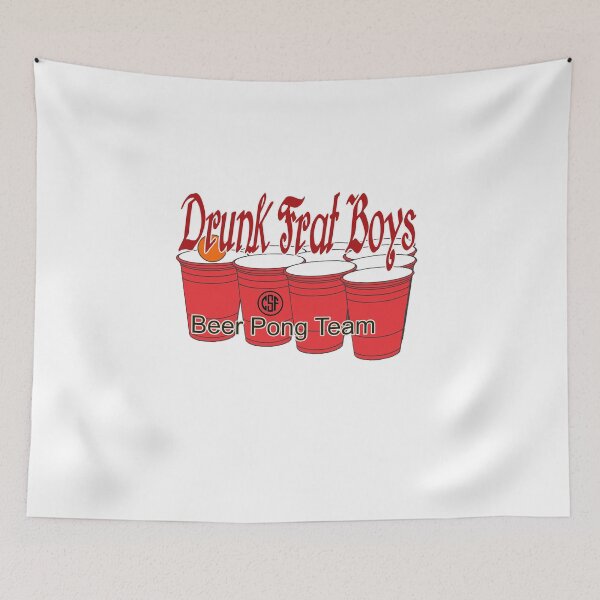 Item preview, Drunk Frat Boys - Beer Pong Team designed and sold by crazy-s-factory.