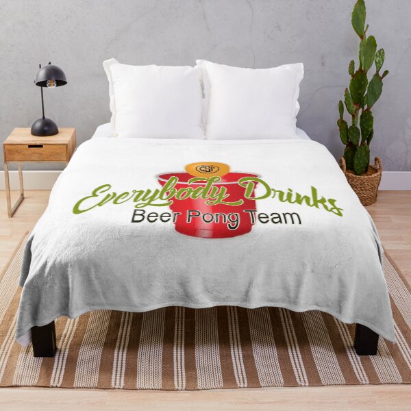 Item preview, Everybody Drinks - Beer Pong Team designed and sold by crazy-s-factory.
