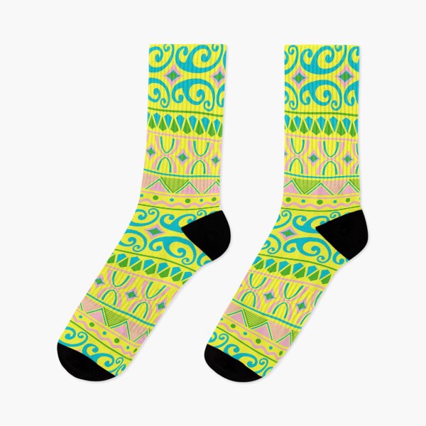 Item preview, Pop Art and Geometric, Yellow, Pink, Blue and Green designed and sold by Sharon Schwalbe.