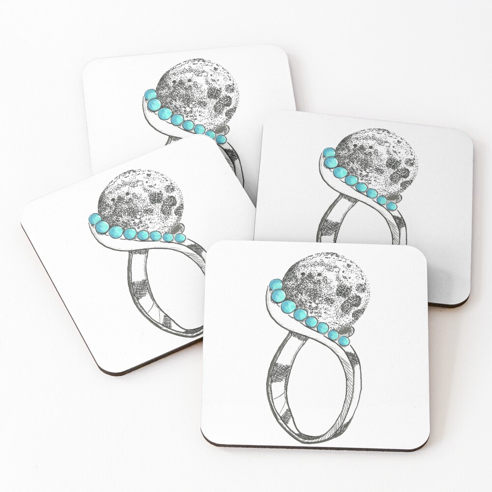 Item preview, Coasters (Set of 4) designed and sold by Crea-RiBo.