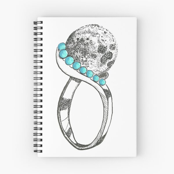 Item preview, Moon Ring designed and sold by Crea-RiBo.