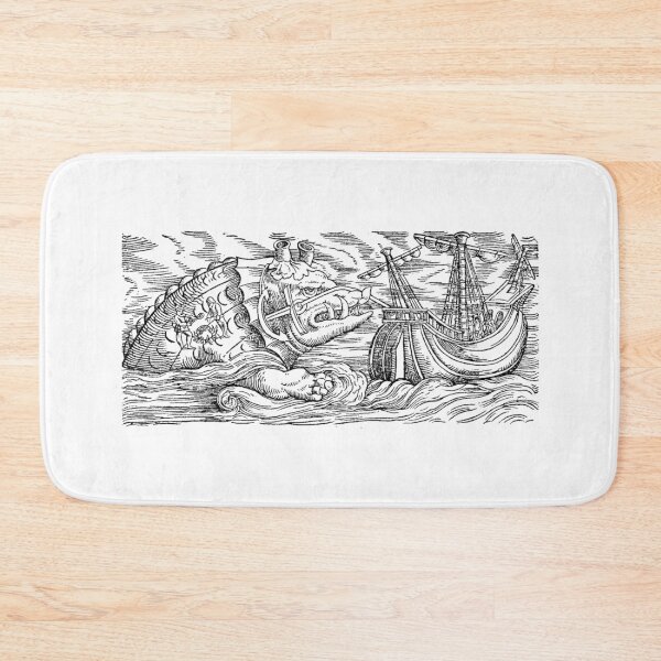 Item preview, Whale Monster Anchor Ship designed and sold by alexvas.