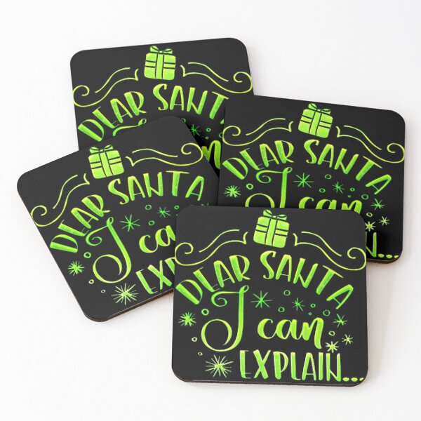 Item preview, Dear Santa I Can Explain designed and sold by wolfgangrainer.
