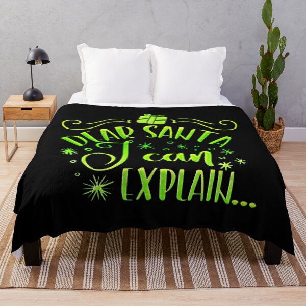 Item preview, Dear Santa I Can Explain designed and sold by wolfgangrainer.