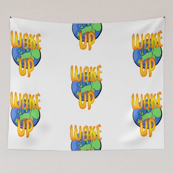 Item preview, WAKE UP! Earth Emergency designed and sold by Stick With The Animals.