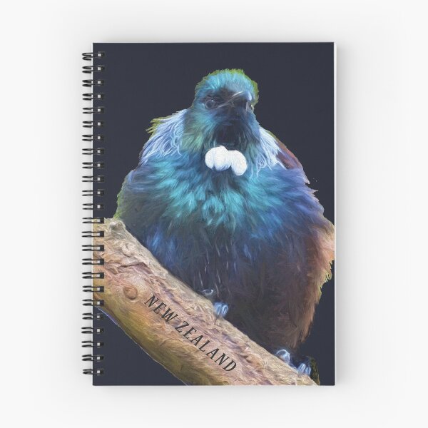 Item preview, New Zealand Bird Tui Nui designed and sold by Stephanie J Lewis.