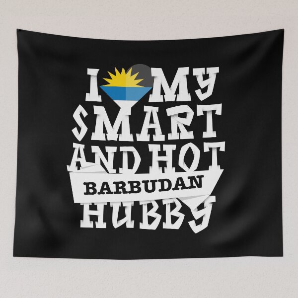 Item preview, I love my smart and hot Barbudan husband designed and sold by Urosek.