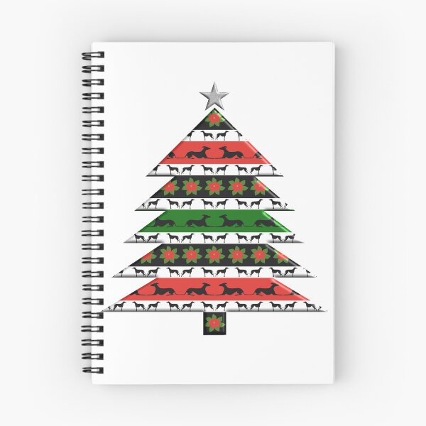 Item preview, Greyt Greyhound Christmas Tree designed and sold by GreytGraphicals.