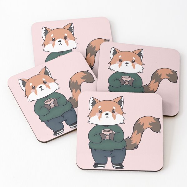 Item preview, Hipster Red Panda designed and sold by scribblely-face.