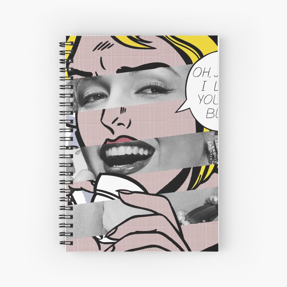 Oh Jeff Ich Liebe Dich Auch Aber Von Roy Lichtenstein Und Marylin Monroe Kunstdruck Von Luigi Tarini Redbubble