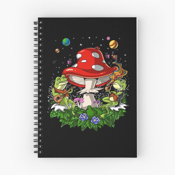 Item preview, Psychedelic Mushroom Frogs designed and sold by underheaven.