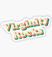 Virginity Rocks Sticker