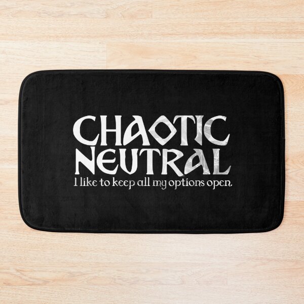 Item preview, Chaotic Neutral: I Like to Keep All My Options Open designed and sold by D20Tees.