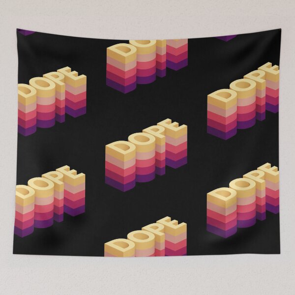Item preview, Dope 3d sign designed and sold by megaspy.