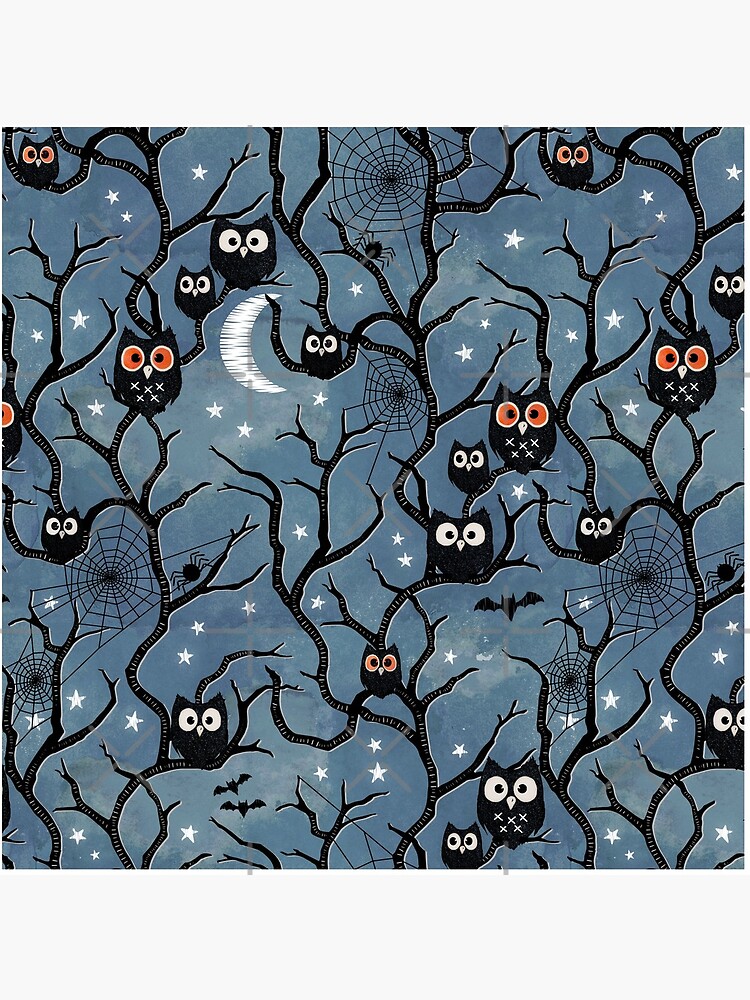 Spooky woods owls by adenaJ