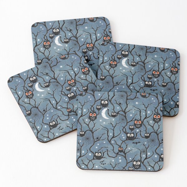 Item preview, Spooky woods owls designed and sold by adenaJ.