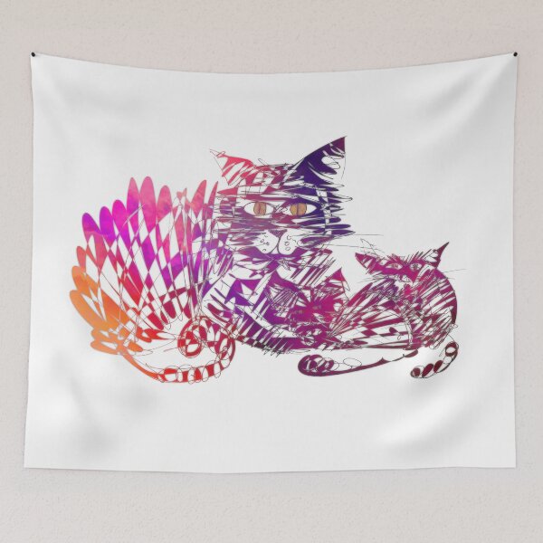 Item preview, Three cats purple designed and sold by JBJart.