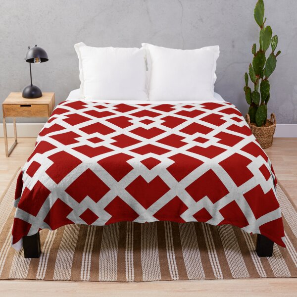 Item preview, Red & White Squares designed and sold by dallastxart.