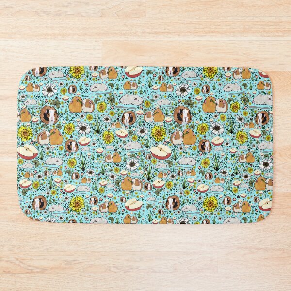 Item preview, Guinea Pigs in Blue designed and sold by Nemki.