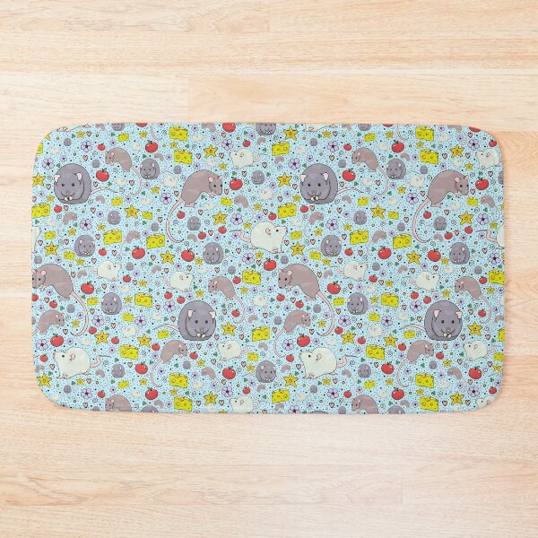 Item preview, Rats and Mice in Blue designed and sold by Nemki.