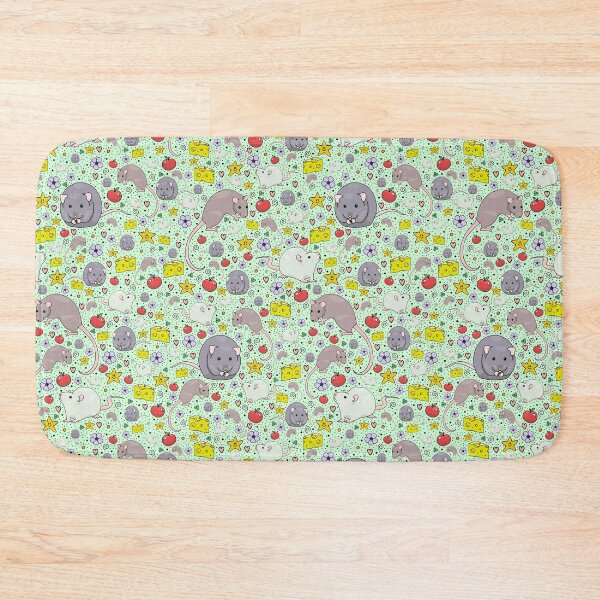 Item preview, Rats and Mice in Green designed and sold by Nemki.
