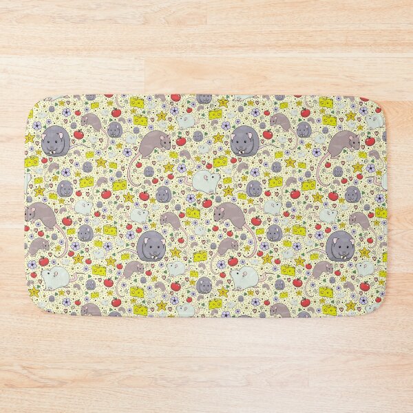 Item preview, Rats and Mice in Yellow designed and sold by Nemki.