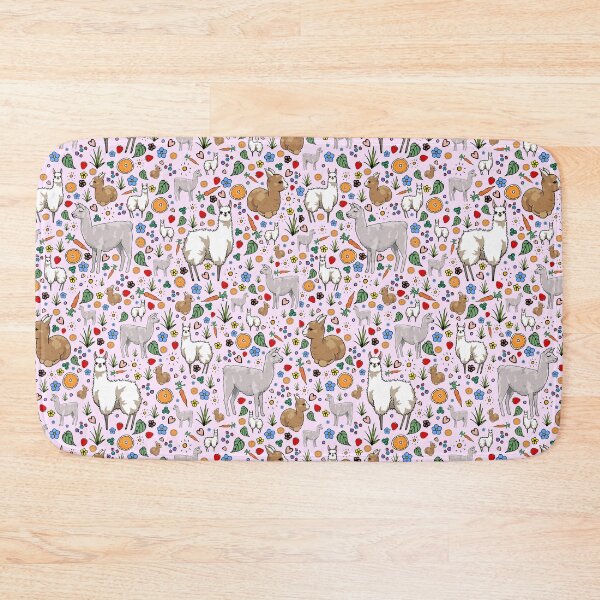 Item preview, Llamas in Pink designed and sold by Nemki.