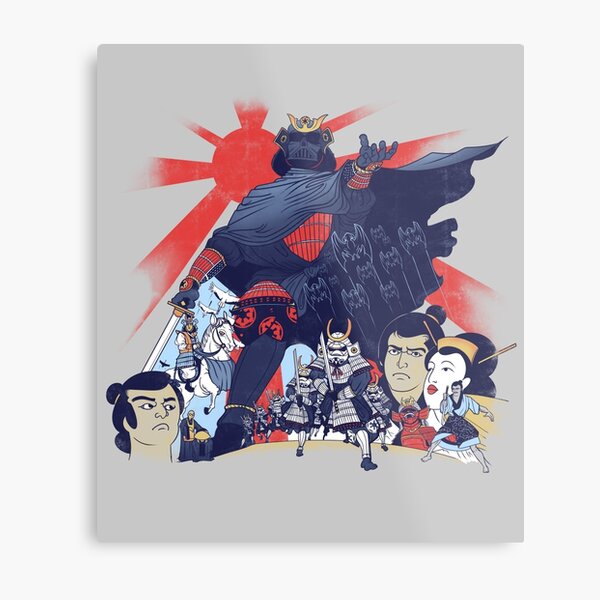 Samurai Wars: Empire Strikes Metal Print