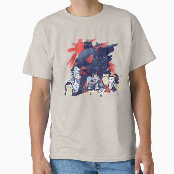 Vista previa del artículo con la obra «Guerras Samurai: Golpes Imperiales», diseñado y vendido por KindaCreative.
