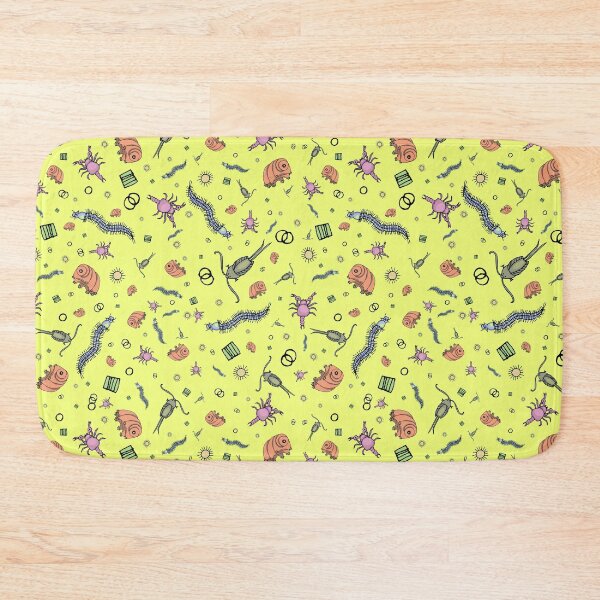 Item preview, Microscopic Animals in Yellow designed and sold by Nemki.
