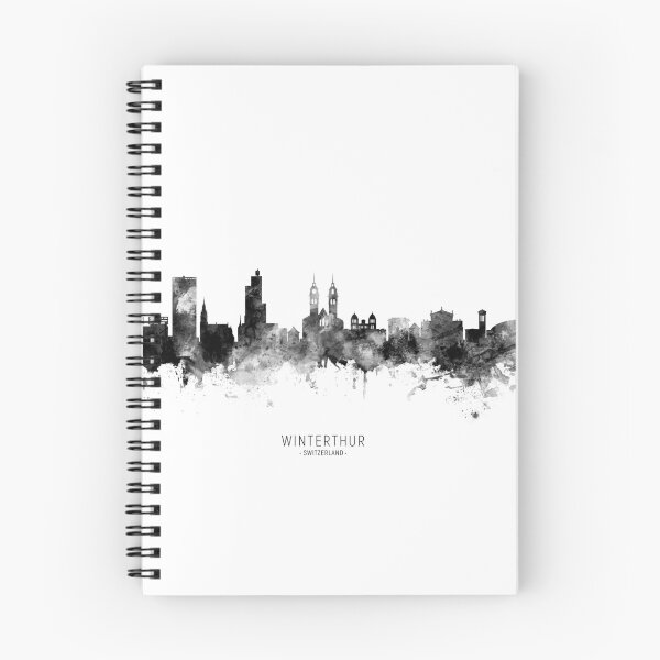 Item preview, Winterthur Switzerland Skyline designed and sold by ArtPrints.