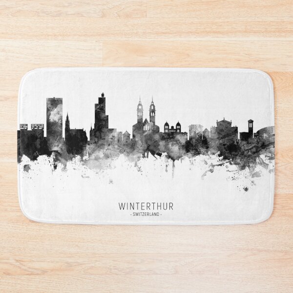 Item preview, Winterthur Switzerland Skyline designed and sold by ArtPrints.