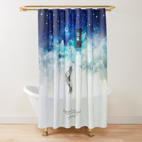 Doctor Who Shower Curtains Redbubble - doctor who the 5th 7th doctors tardis roblox