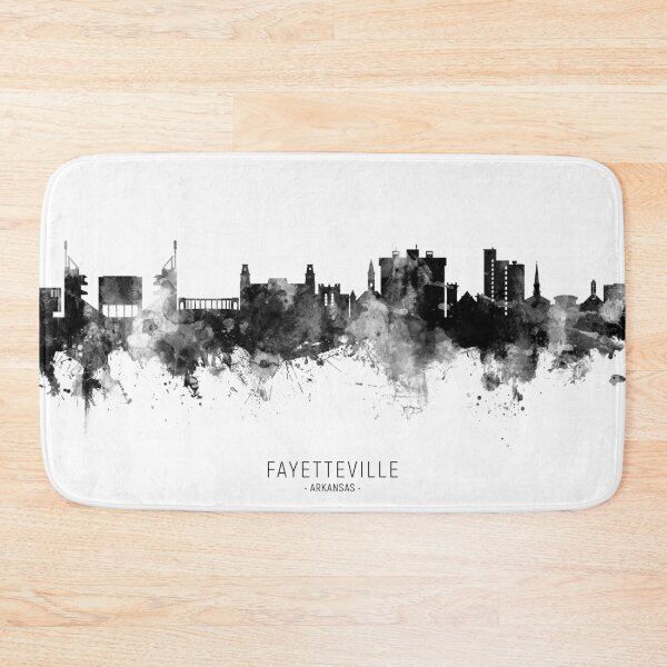 Item preview, Fayetteville Arkansas Skyline designed and sold by ArtPrints.