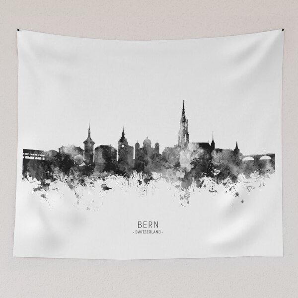 Artikelvorschau, Bern Switzerland Skyline entworfen und verkauft von ArtPrints.