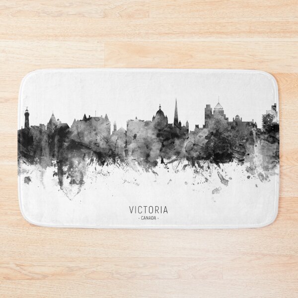 Artikelvorschau, Victoria Canada Skyline entworfen und verkauft von ArtPrints.