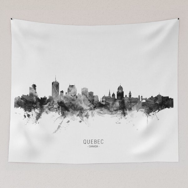 Item preview, Quebec Canada Skyline designed and sold by ArtPrints.