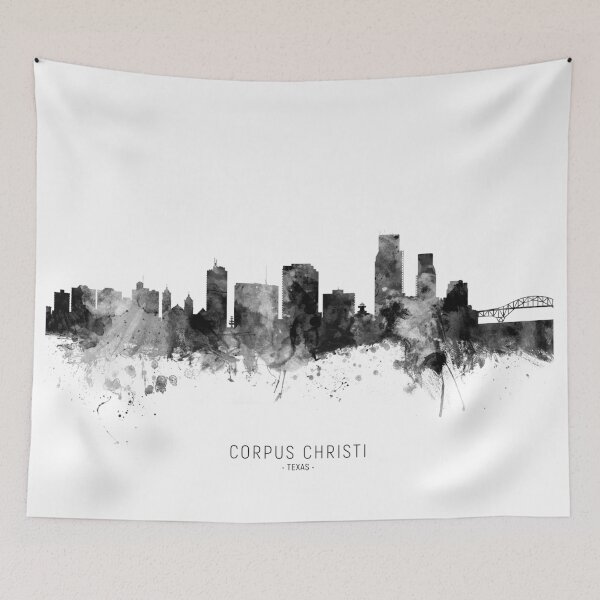 Item preview, Corpus Christi Texas Skyline designed and sold by ArtPrints.