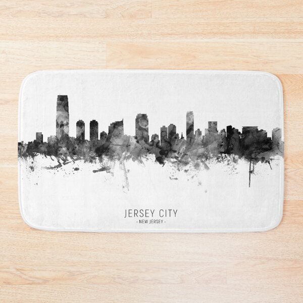 Artikelvorschau, Jersey City New Jersey Skyline entworfen und verkauft von ArtPrints.
