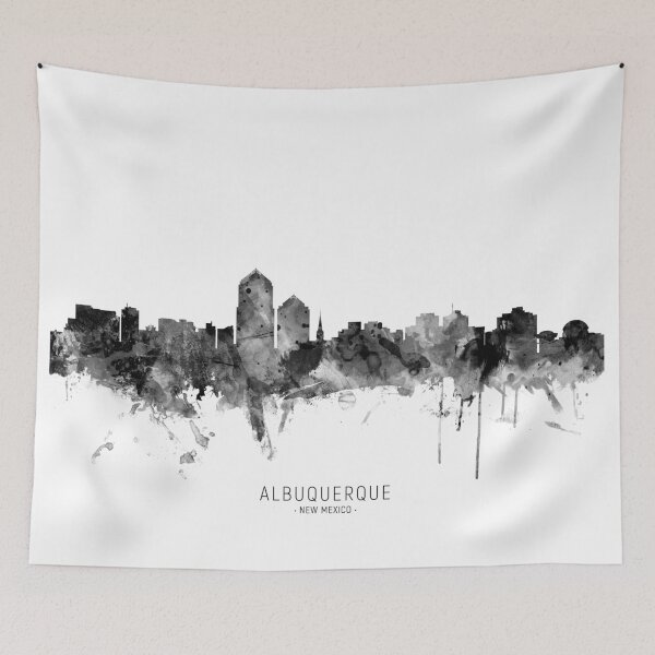 Item preview, Albuquerque New Mexico Skyline designed and sold by ArtPrints.