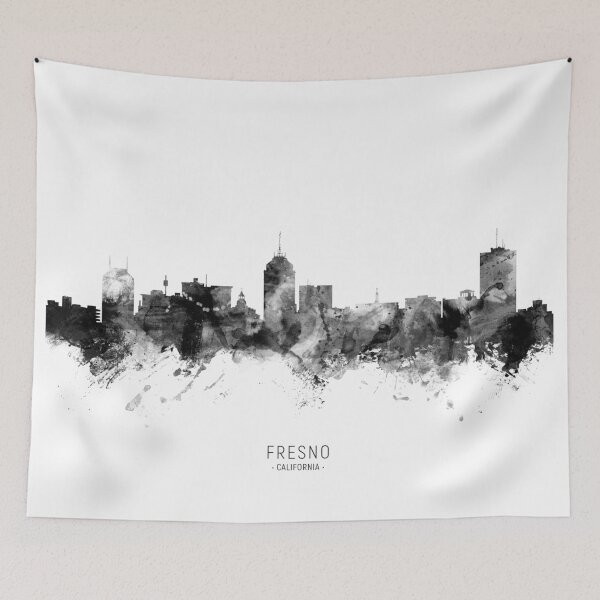 Item preview, Fresno California Skyline designed and sold by ArtPrints.