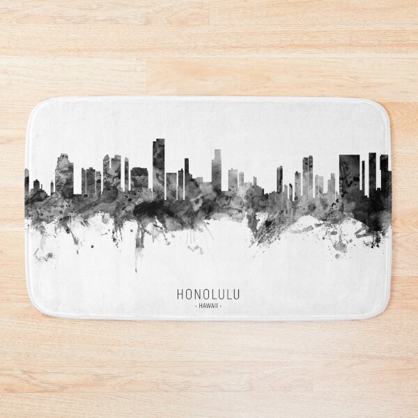 Item preview, Honolulu Hawaii Skyline designed and sold by ArtPrints.