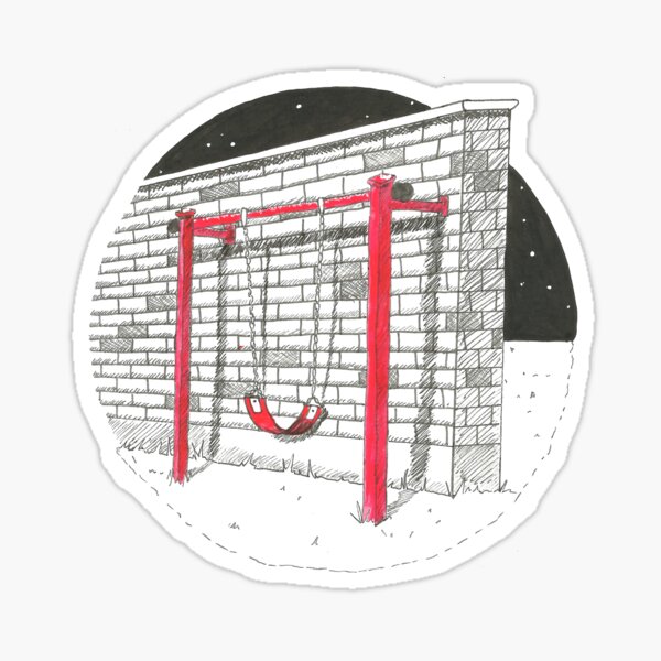 Balançoire piégée Sticker